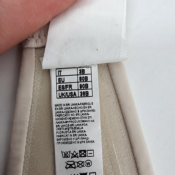 Intimissimi Off White Underwire Strapless Back Closure Bra Size 36B - Picture 5 of 6